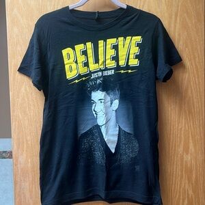 Justin Bieber Believe Tour Tshirt- 2013